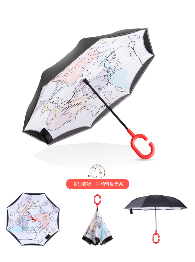 卡通印刷雨傘