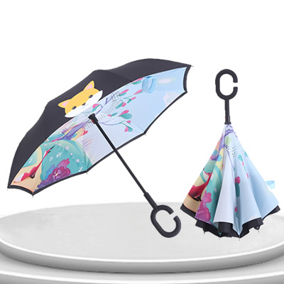 數碼印卡通兒童反向傘