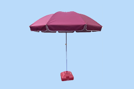 戶外太陽傘傘布和支架的選擇